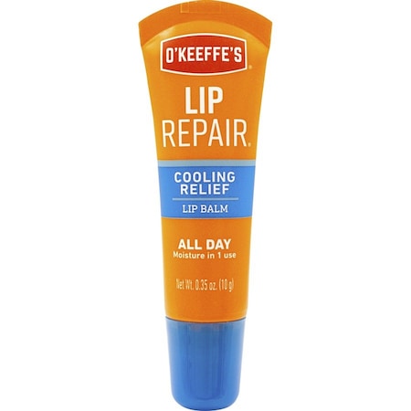 OKEEFFES Lip Balm, 0.35 oz, Clear GORK0810142